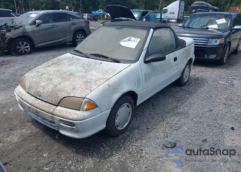 1993 Geo Metro Lsi Sprint Cl z USA, uszkodzony, nr VIN JG1MR3360PK207875